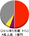 富士建設 損益計算書 2012年5月期