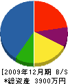玉田工業 貸借対照表 2009年12月期