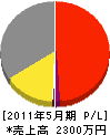 櫻井塗装 損益計算書 2011年5月期