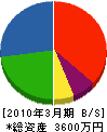 笠井工業 貸借対照表 2010年3月期