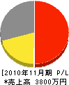 入江電気工事店 損益計算書 2010年11月期