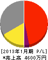 新発田インテリア 損益計算書 2013年1月期