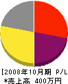 山田建設 損益計算書 2008年10月期