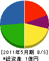 村田組 貸借対照表 2011年5月期
