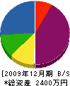 関野鉄工所 貸借対照表 2009年12月期