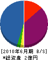 鈴木興業 貸借対照表 2010年6月期