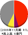 松原光工業 損益計算書 2009年11月期