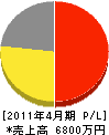 渡辺石材工業 損益計算書 2011年4月期