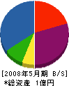 岡田工務店 貸借対照表 2008年5月期