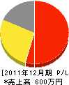 寺川水道ポンプ店 損益計算書 2011年12月期