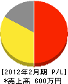 橋本工務店 損益計算書 2012年2月期