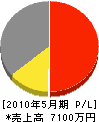 宝永建設 損益計算書 2010年5月期