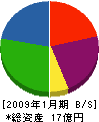 高橋組 貸借対照表 2009年1月期