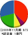 浅野鉄工 貸借対照表 2009年11月期