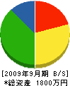 松崎興業 貸借対照表 2009年9月期