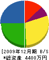 鈴木板金製作所 貸借対照表 2009年12月期