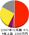 菊地工業所 損益計算書 2007年12月期