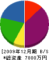 岡本工業 貸借対照表 2009年12月期