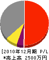 元町電気 損益計算書 2010年12月期