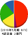 トミヨシ商会 貸借対照表 2010年5月期
