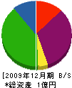 旭登興業 貸借対照表 2009年12月期
