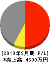 カイダ 損益計算書 2010年9月期