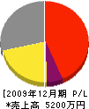 尾崎塗装 損益計算書 2009年12月期