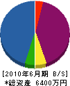 松本通信特機 貸借対照表 2010年6月期