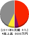 菅清工務店 損益計算書 2011年6月期
