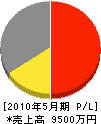 清工業 損益計算書 2010年5月期