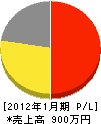 武蔵開発 損益計算書 2012年1月期