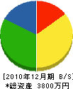 松美建設 貸借対照表 2010年12月期