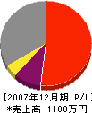 鷹尾土木 損益計算書 2007年12月期