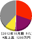 須﨑造園 損益計算書 2012年10月期