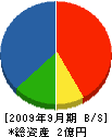 神奈川保温工業 貸借対照表 2009年9月期