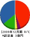 旭産工業 貸借対照表 2009年12月期