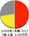江州造園 損益計算書 2009年1月期