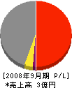 塩尻鉄工 損益計算書 2008年9月期