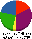 シビル 貸借対照表 2009年12月期
