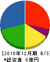 丸三商事工業 貸借対照表 2010年12月期