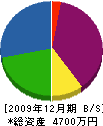 東洋プラント 貸借対照表 2009年12月期