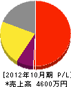 上田電気商会 損益計算書 2012年10月期