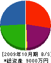 昭栄興業 貸借対照表 2009年10月期