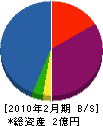 サンエイ 貸借対照表 2010年2月期