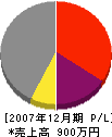 林田造園資材 損益計算書 2007年12月期