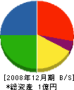 宮嶋木材 貸借対照表 2008年12月期