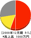 高田塗装 損益計算書 2008年12月期