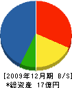 千葉誠 貸借対照表 2009年12月期