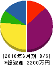 小倉幹造＊ 貸借対照表 2010年6月期