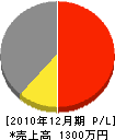 池田開発 損益計算書 2010年12月期